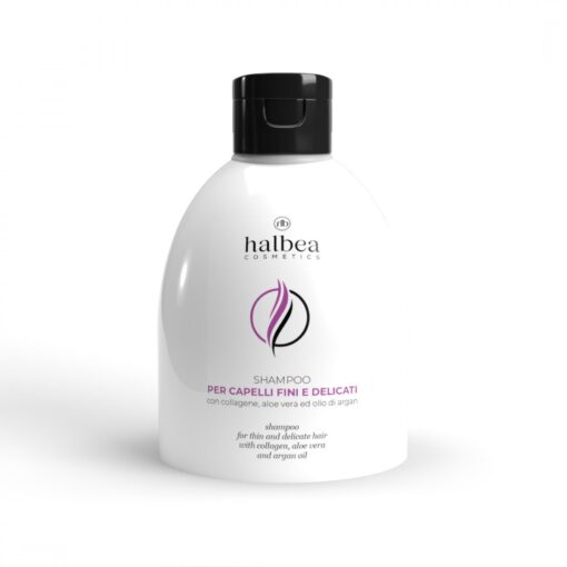 Shampoo al Collagene per Capelli Fini e Delicati - 300Ml